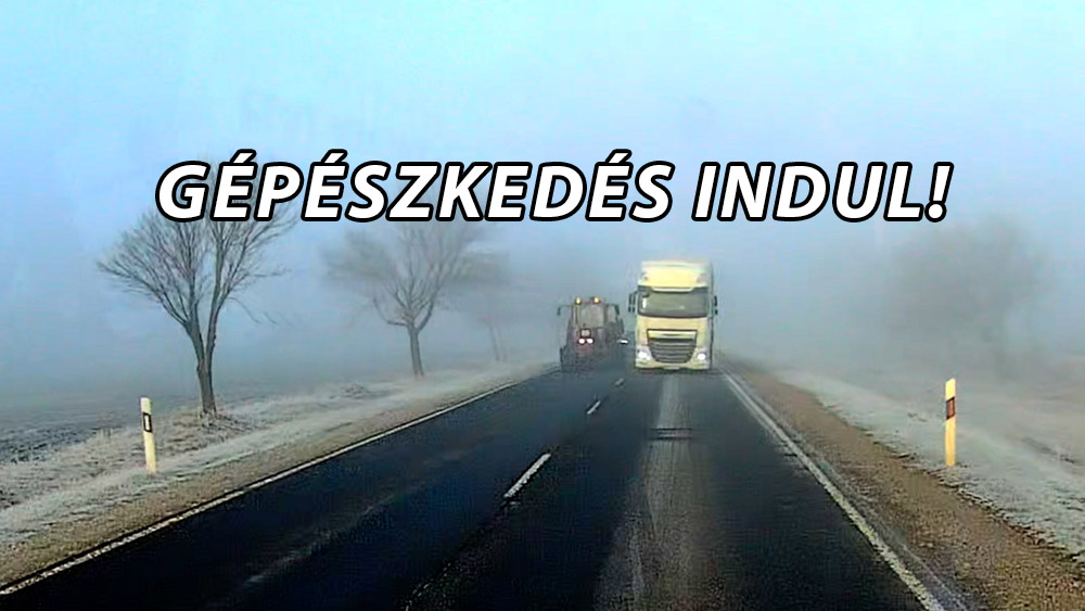Videón a helyzet amikor meg lehet mutatni, hogy jó sofőr vagy