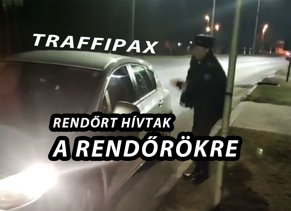 VIDEÓ: Rendőrt hívtak a sebességet mérő rendőrökre Fehérgyarmaton