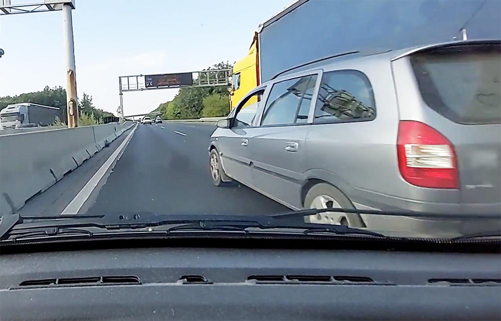 Az M7, M1 és M3 autópályán sem egyszerű a helyzet