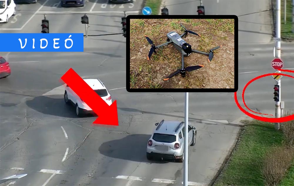 Több szabály betartását is drónnal ellenőrizték a rendőrök, nem eredménytelenül