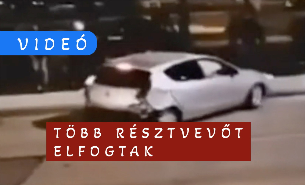 Elfogták a balesettel végződő, hétvégi illegális gyorsulási verseny több résztvevőjét