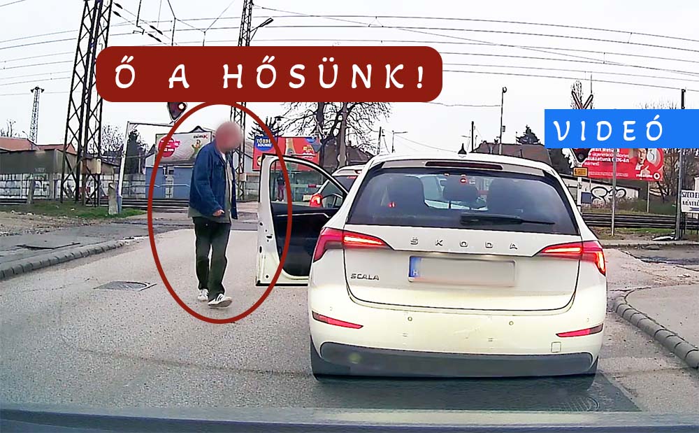 Autóját leköpték, de mi büszkék vagyunk rá! Visszafordította a tolakodó sofőrt a skodás Úr