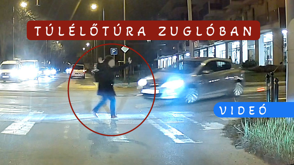 Menekülnie kellett egy gyalogosnak a gázolás elől Zuglóban