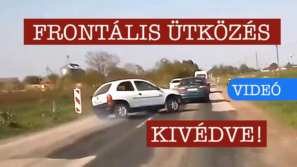 Vaktában előzött az Opel sofőrje, óriási helyzetet úszott meg mindenki