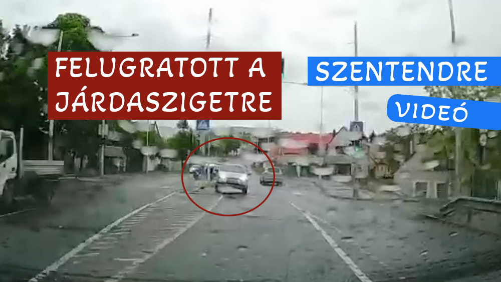 „Felugratott a járdaszigetre, lecsapta a bal tükrömet, majd elhajtott”