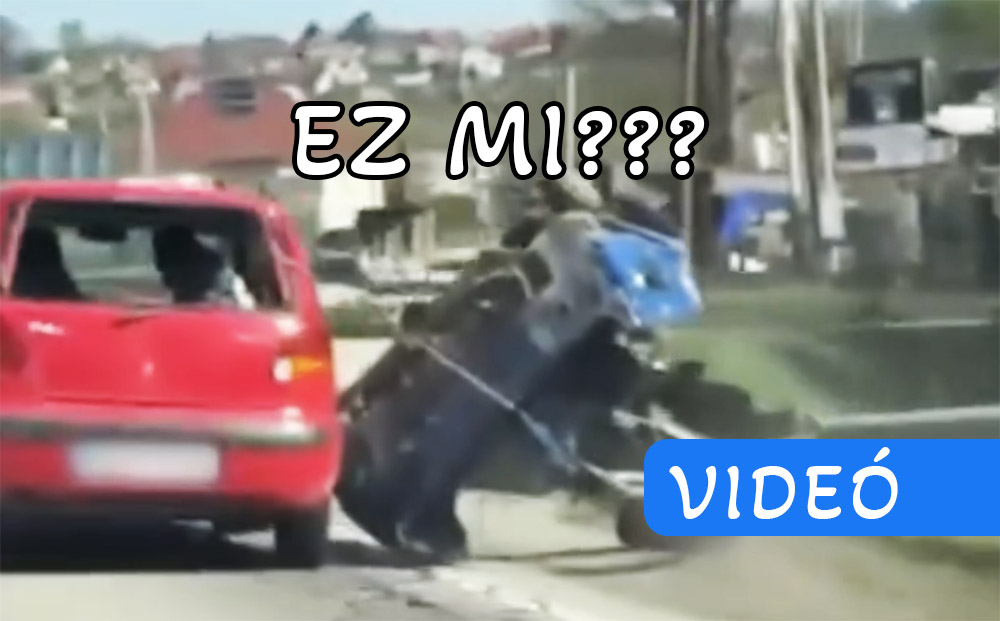 Olyan szállítást kaptak lencsevégre, amit nem hiszel el