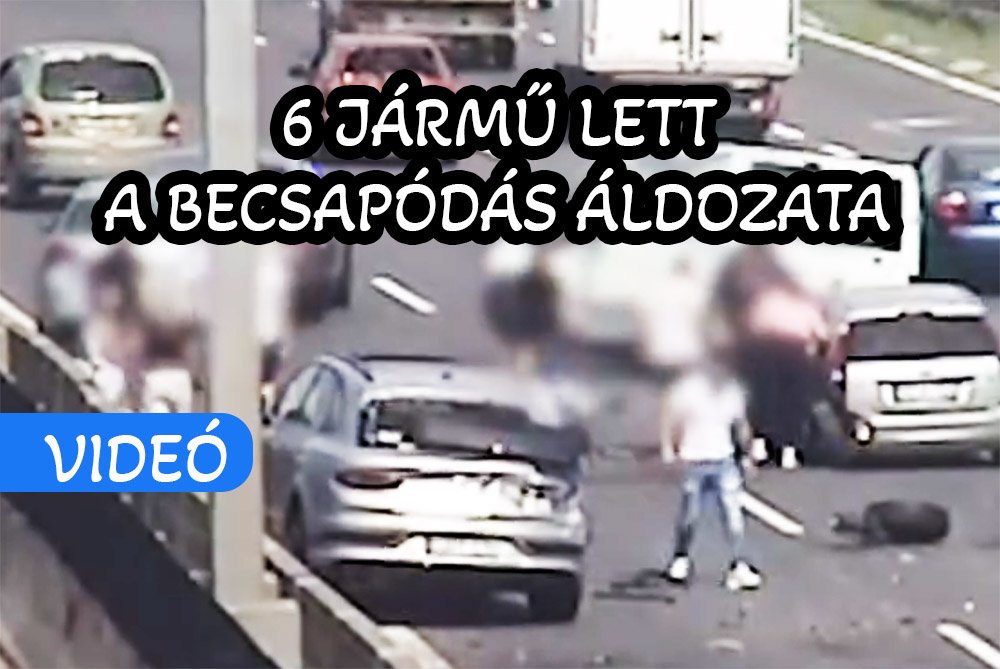 Így zúztak le két Bentley-t az M0-s autóúton