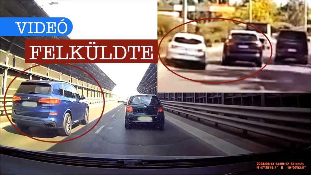 Jött a BMW-s. Ez történt a tahó manővere miatt