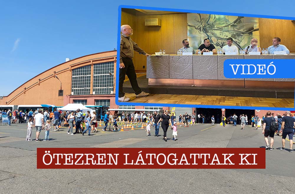 Ötezren ünnepelték a közlekedési kultúra napját a BKV kelenföldi autóbuszgarázsában. Mi is ott voltunk!