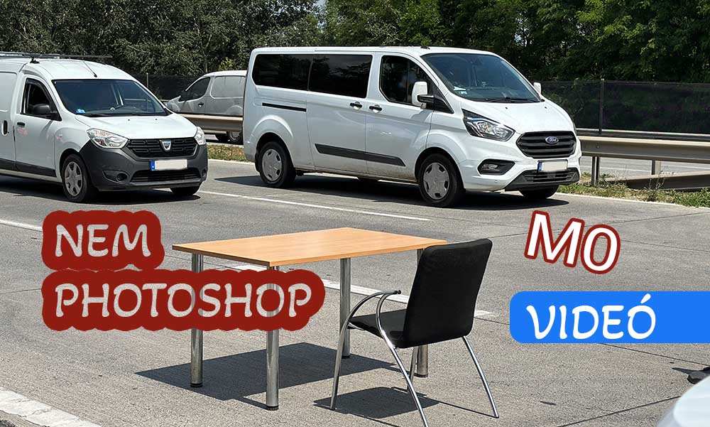 Ilyen dolgozni az M0-son 30-35 fokban